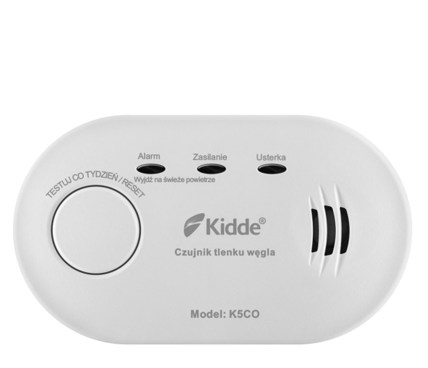 KIDDE Czujnik tlenku węgla K5CO - 1308605 - zdjęcie 2